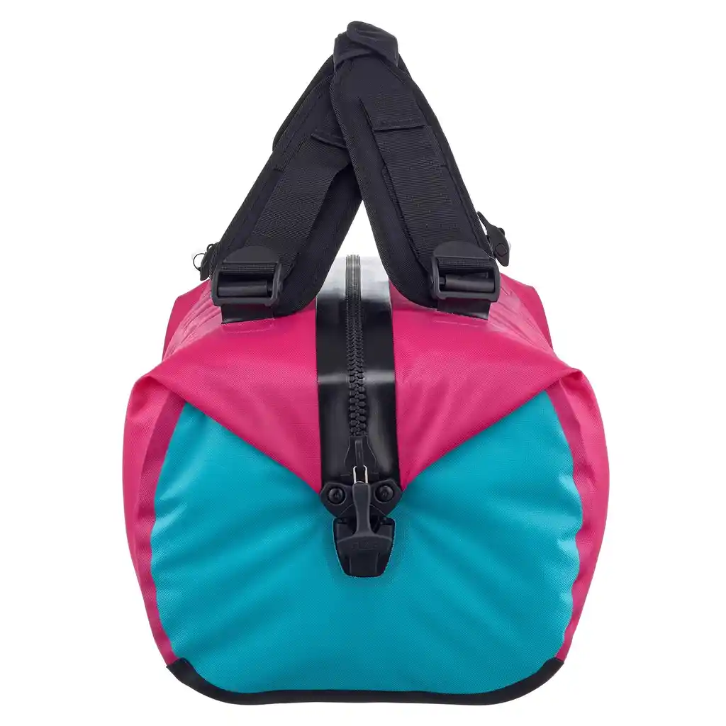ORTLIEB Duffle Lite Cyber Pink, duffle / travel bag, vue latérale, chez Bag-Age