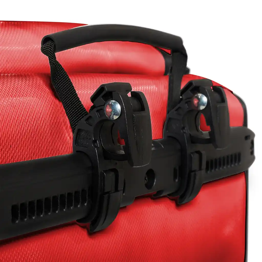 ORTLIEB Back-Roller Core Red, mala de bicicleta, vista traseira, na Bag-Age