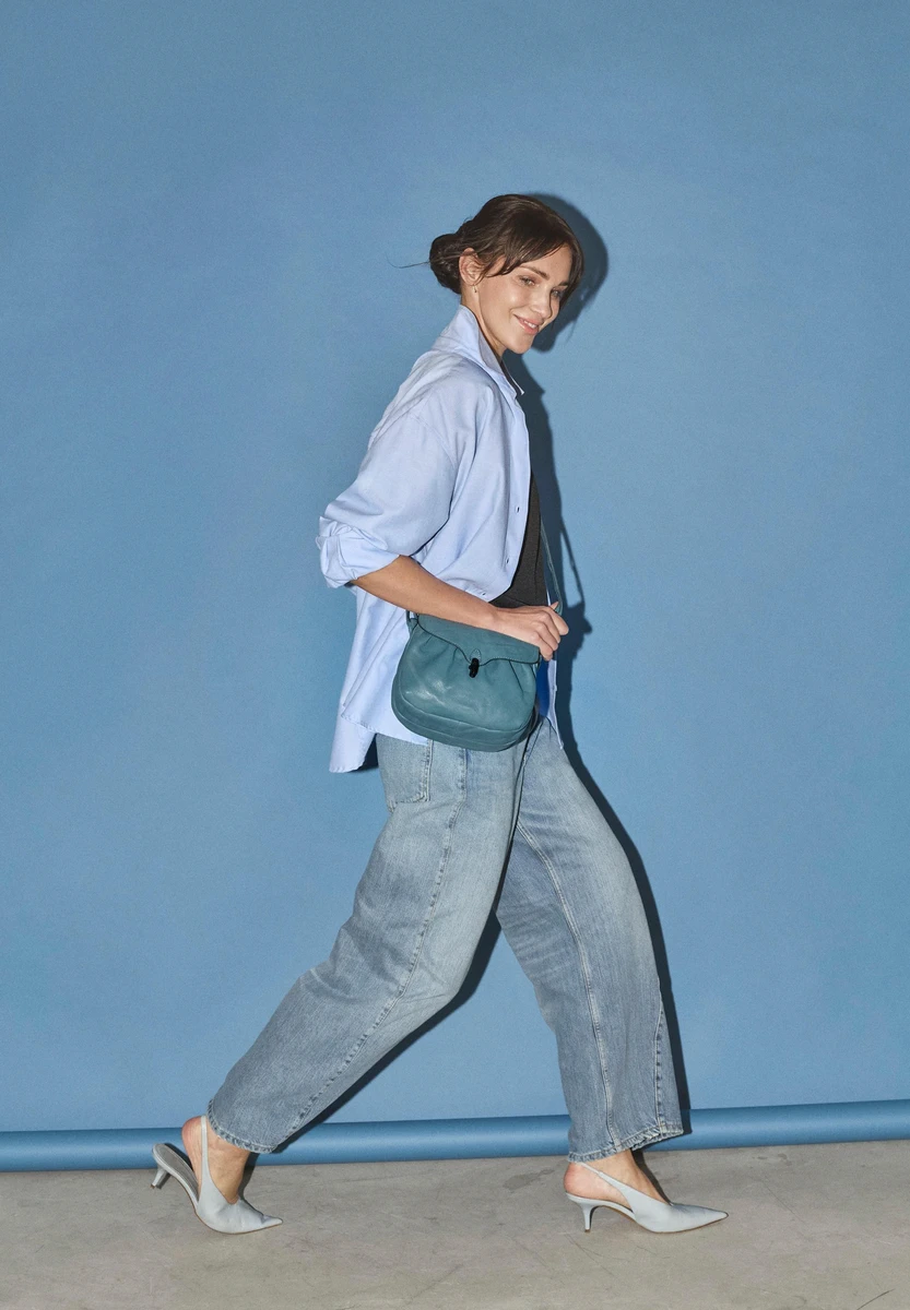 Aunts & Uncles Mrs. Coconut Cake Aegean Blue – bolsa transversal – Azul – vista do produto 7