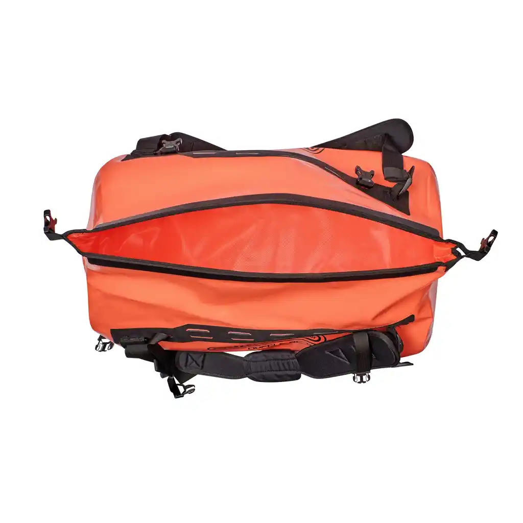 ORTLIEB Duffle RC Coral, duffle / travel bag, vista interna, da Bag-Age