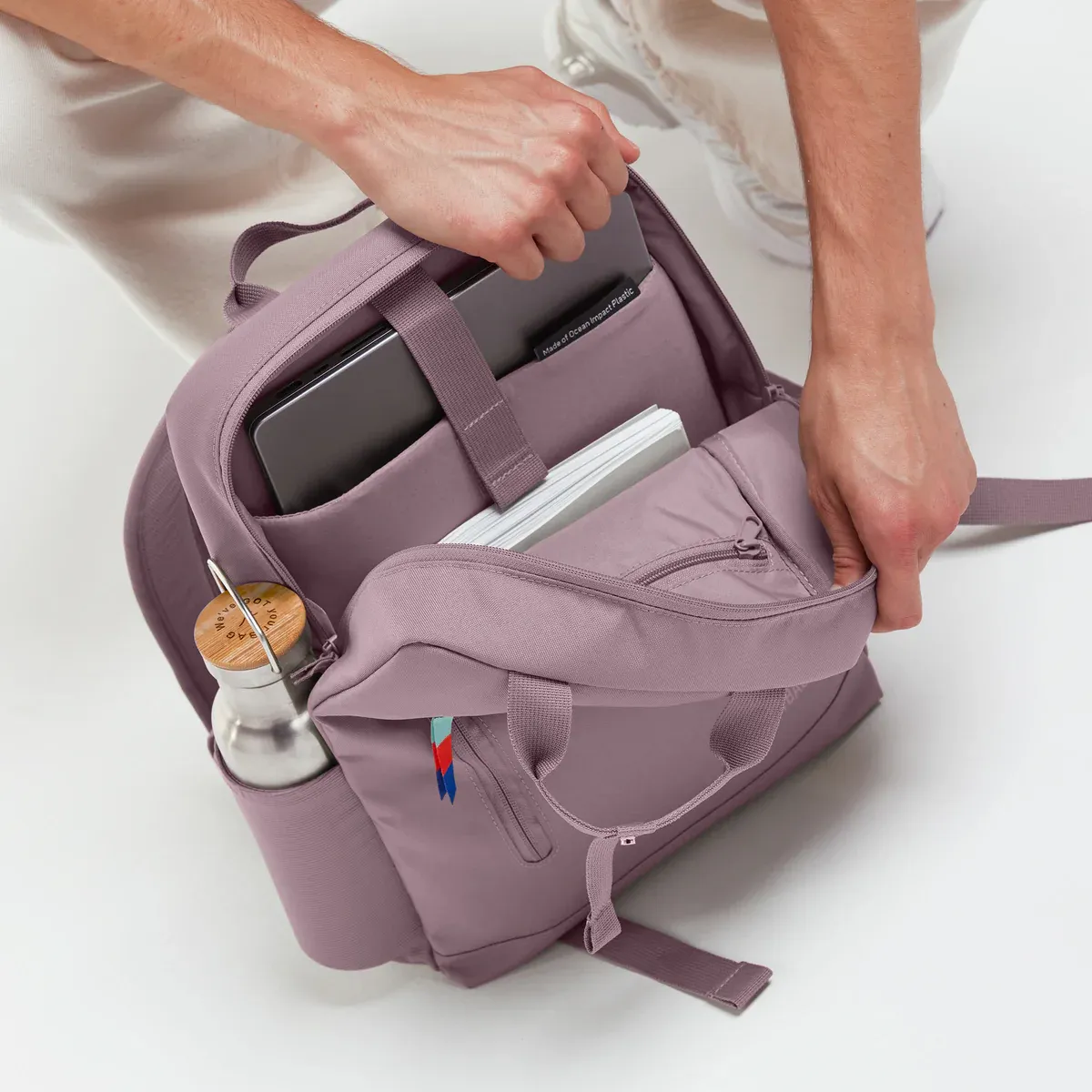 GOT BAG Daypack 2.0 Calamary – vista lateral 1 | sustentável | Bag-Age