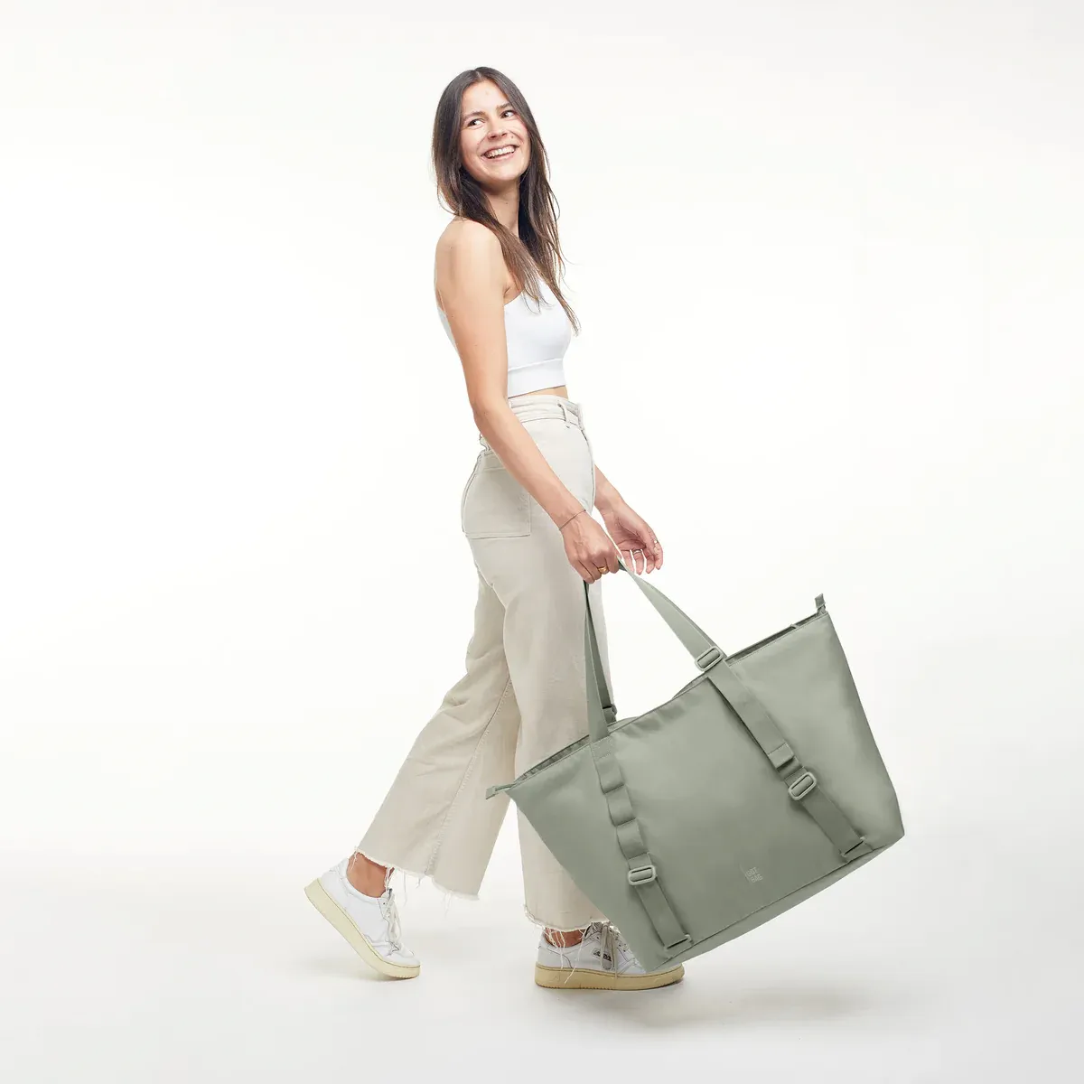 GOT BAG Tote Bag Large Bass Monochrome – productbeeld 4 | duurzaam | Bag-Age