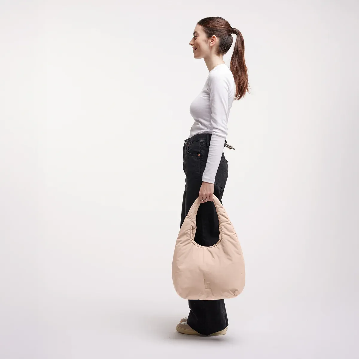 GOT BAG Cloud Shoulder Bag Pearl Monochrome – product image | sustainable | Bag-Age