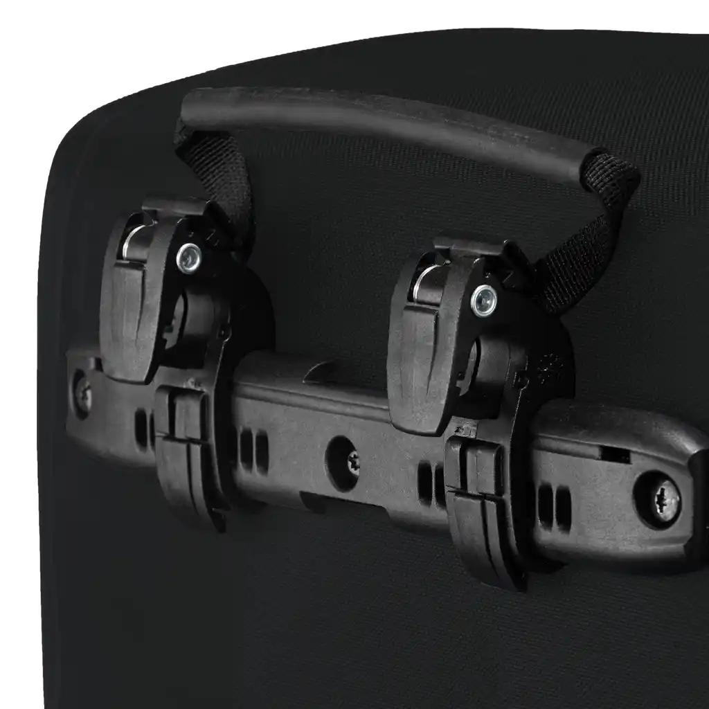 ORTLIEB Pedal-Mate Black – business fietstas – Zwart – detailaanzicht