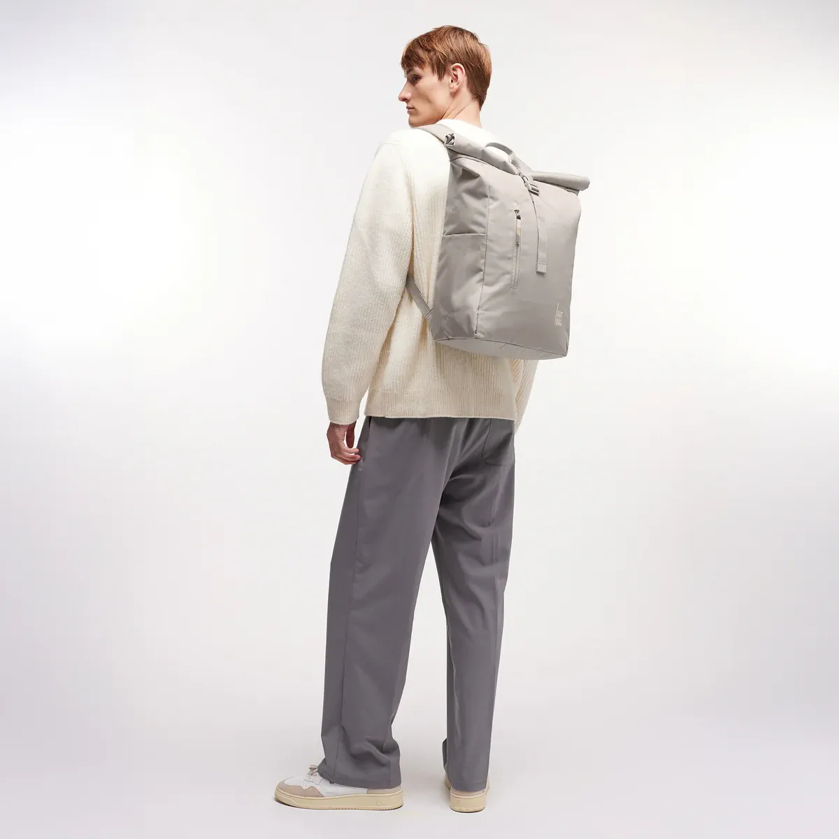 GOT BAG Rolltop Easy Clam Monochrome – foto lifestyle | sustentável | Bag-Age