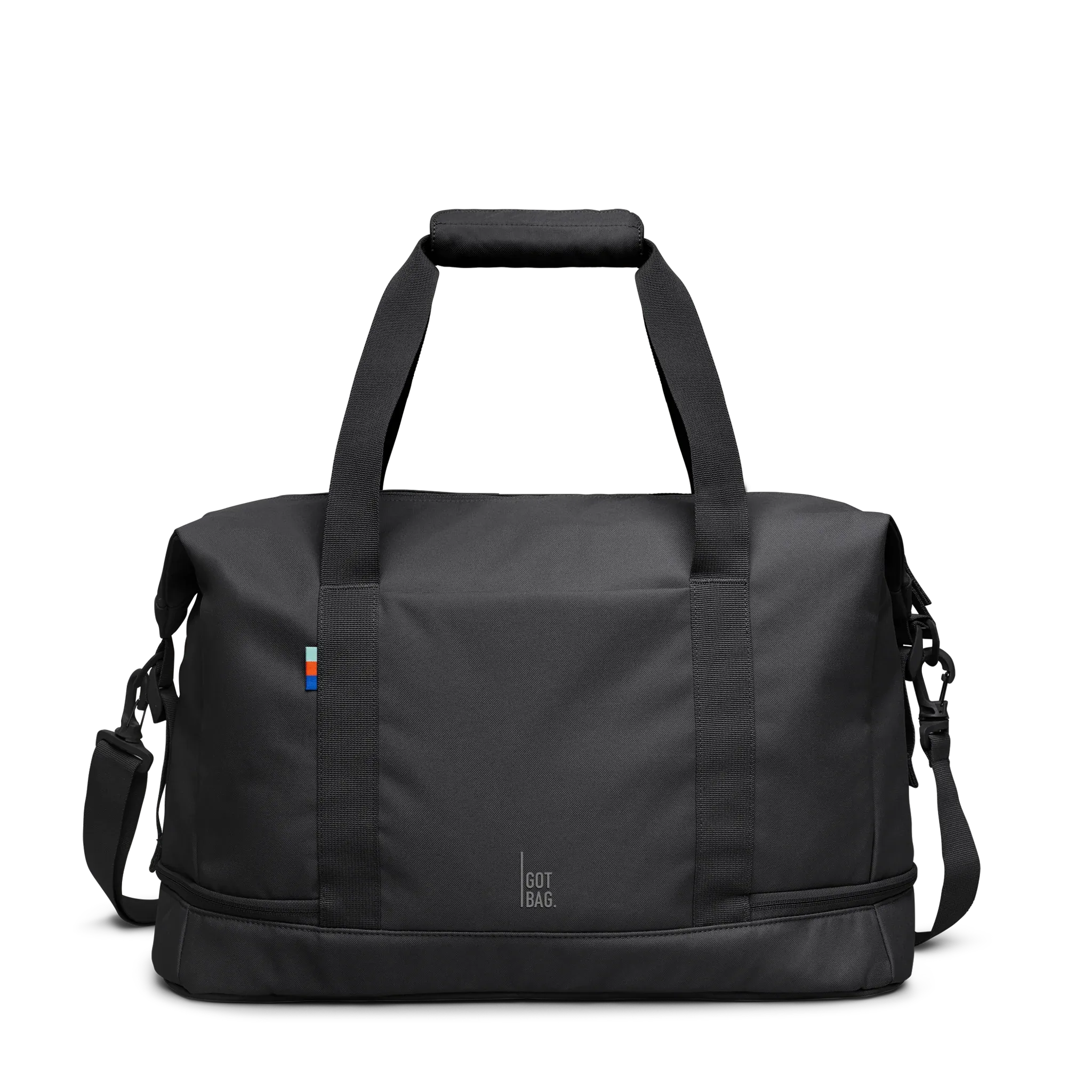 GOT BAG Weekend Bag Black – front view 1 | sustainable | Bag-Age