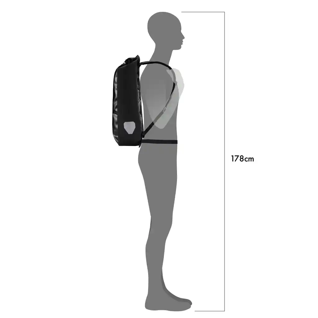 ORTLIEB Messenger-Bag Black Messenger Bag, Produktbild, bei Bag-Age
