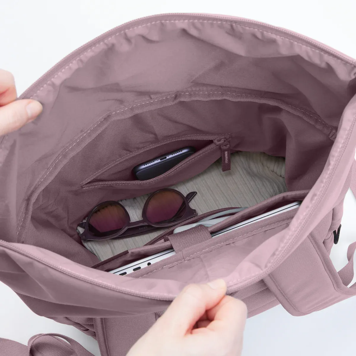 GOT BAG Rolltop Easy Calamary – side view 2 | sustainable | Bag-Age