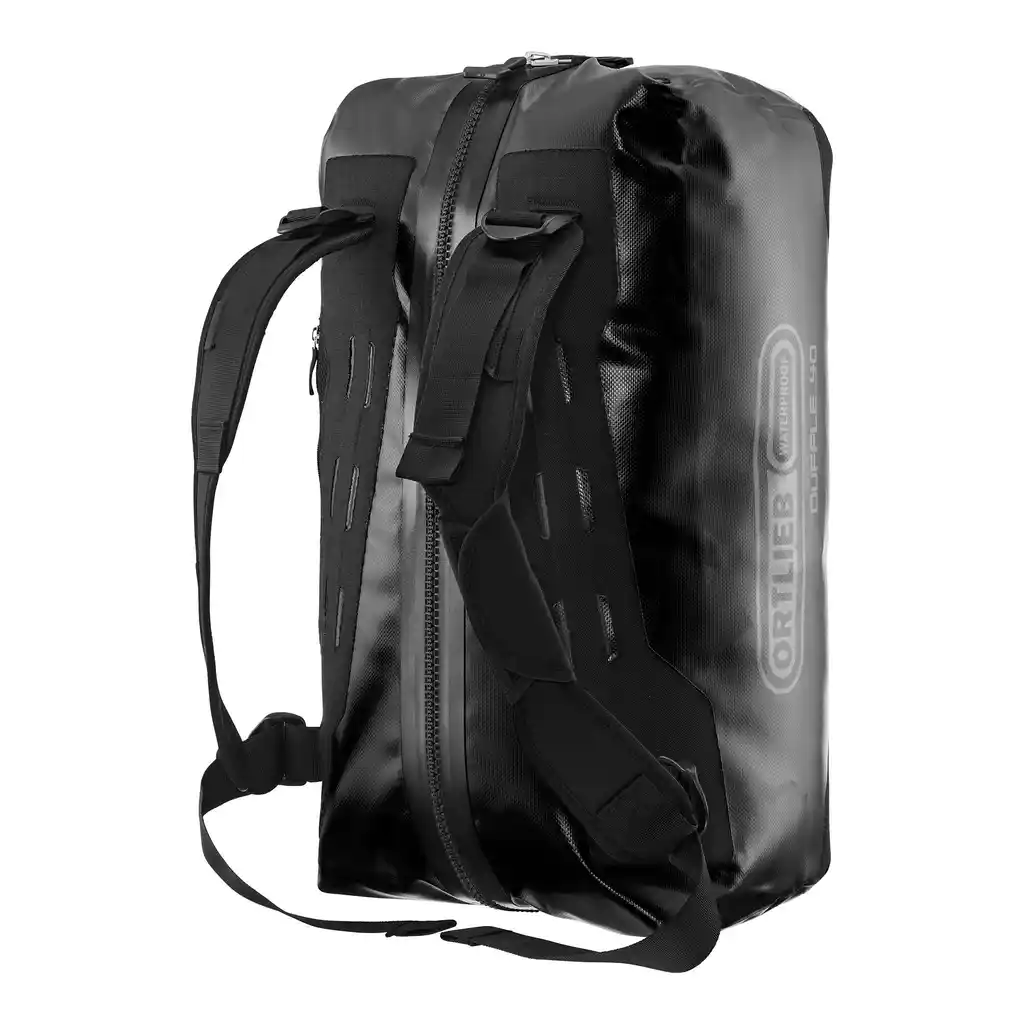 ORTLIEB Duffle Black Duffle / Travel Bag, Rückansicht, bei Bag-Age