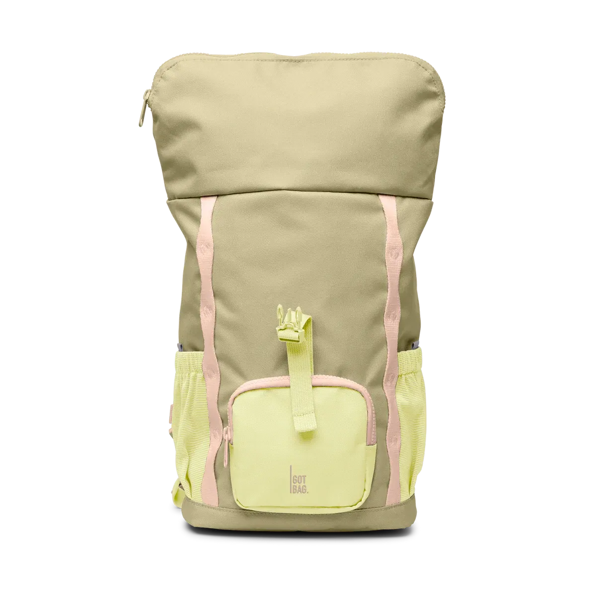 GOT BAG Kids Adventure Rolltop Nori Multi – Vorderansicht 3 | nachhaltig | Bag-Age