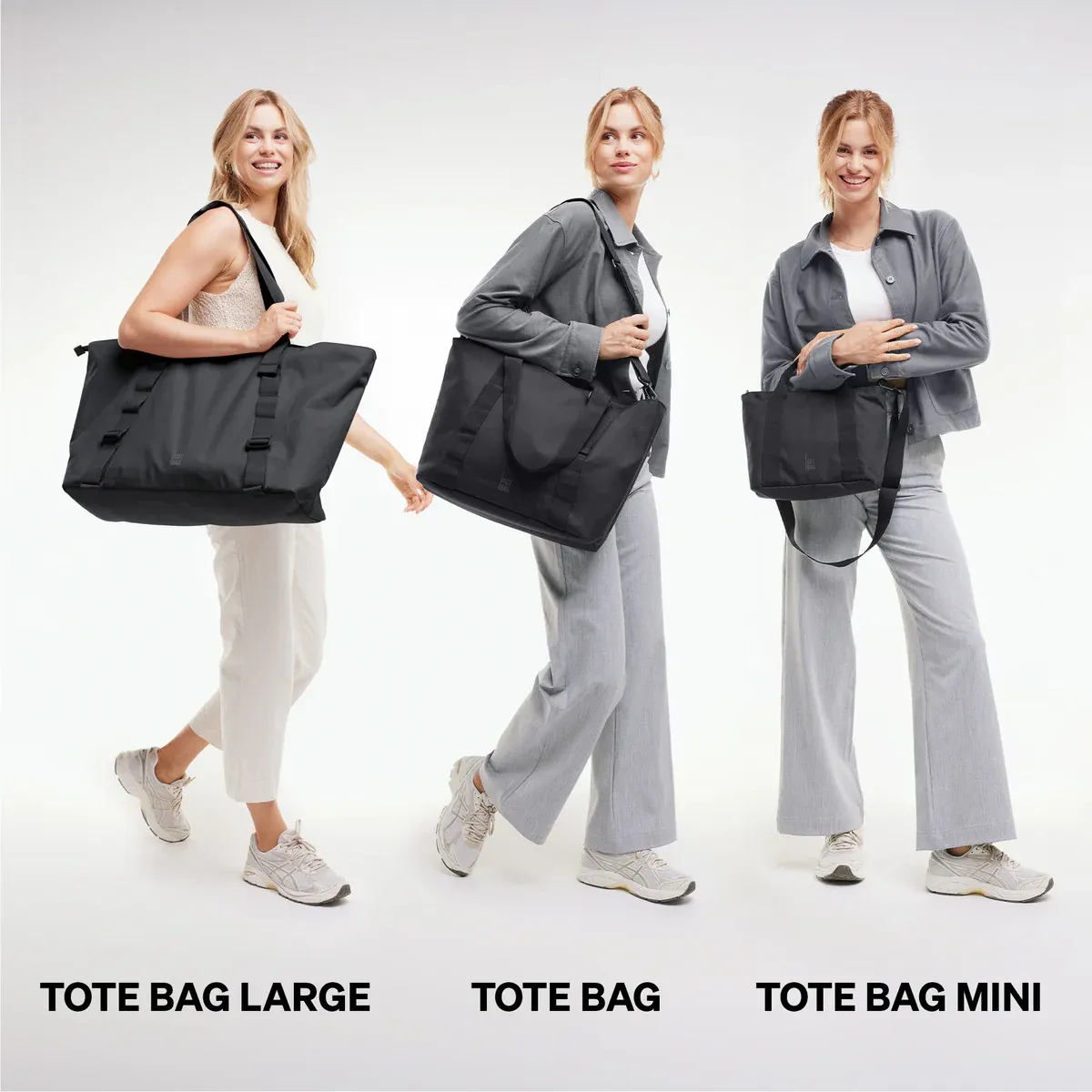 GOT BAG Tote Bag Black Monochrome – Produktbild 1 | nachhaltig | Bag-Age
