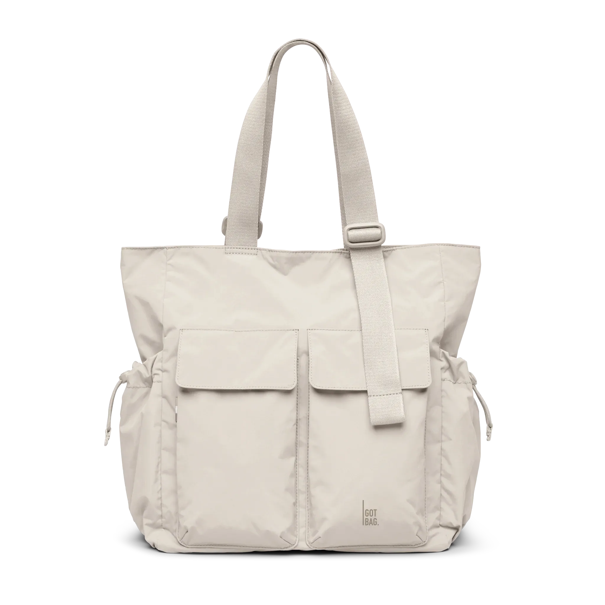 GOT BAG Mellow Tote Bag Soft Shell Monochrome – vista frontal 1 | sostenible | Bag-Age