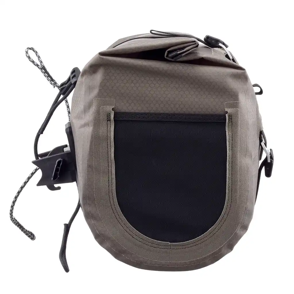 ORTLIEB Handlebar-Pack QR Dark Sand torba na kierownicę, widok z boku, w Bag-Age