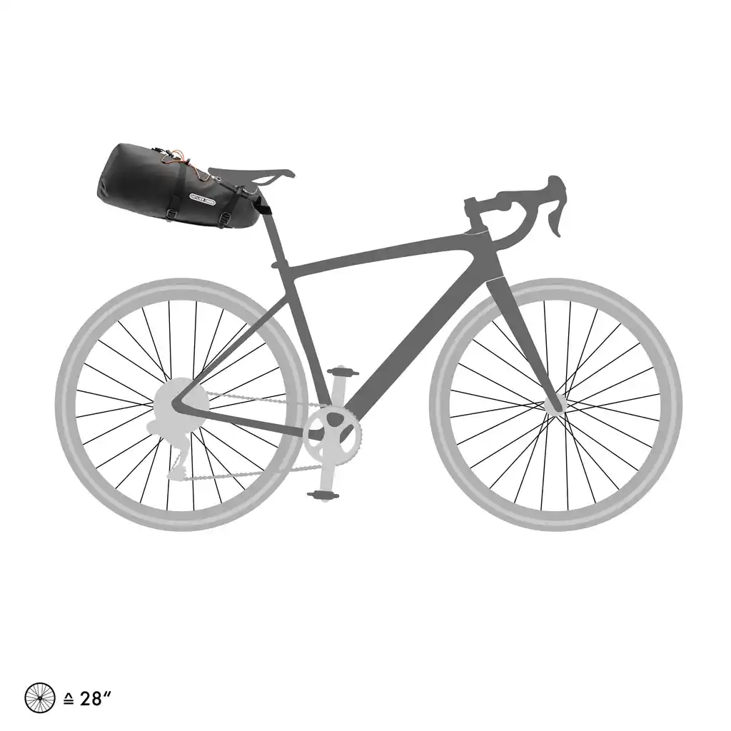 ORTLIEB Seat-Pack QR Black Matt Satteltasche, Produktbild, bei Bag-Age