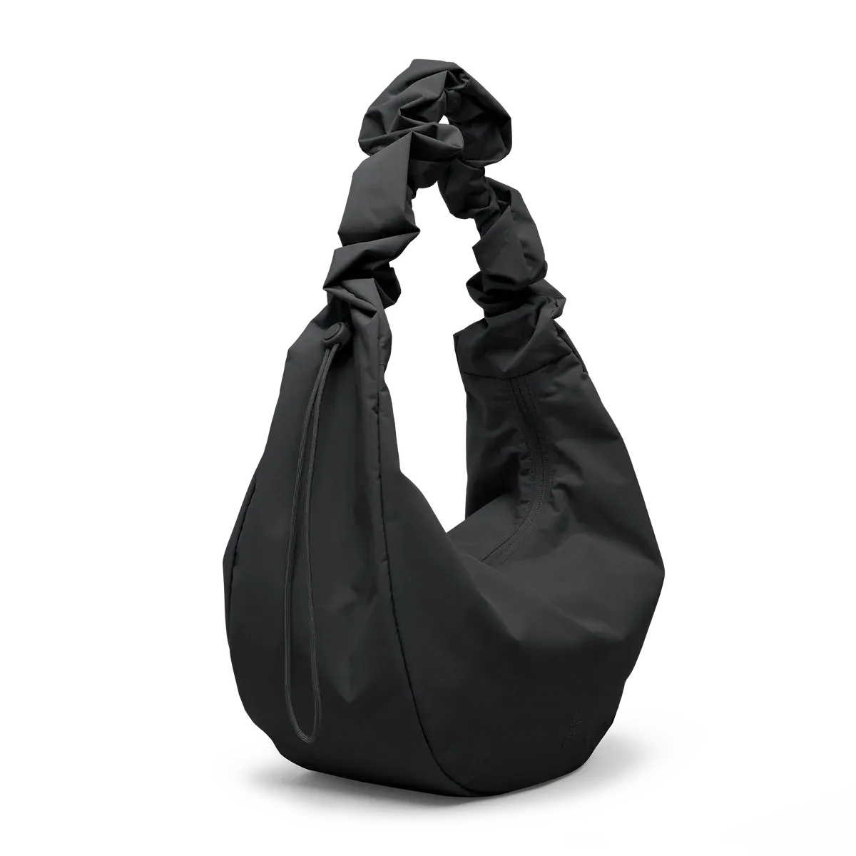 GOT BAG Moon Bag Ruffle Black Monochrome – foto estúdio 1 | sustentável | Bag-Age