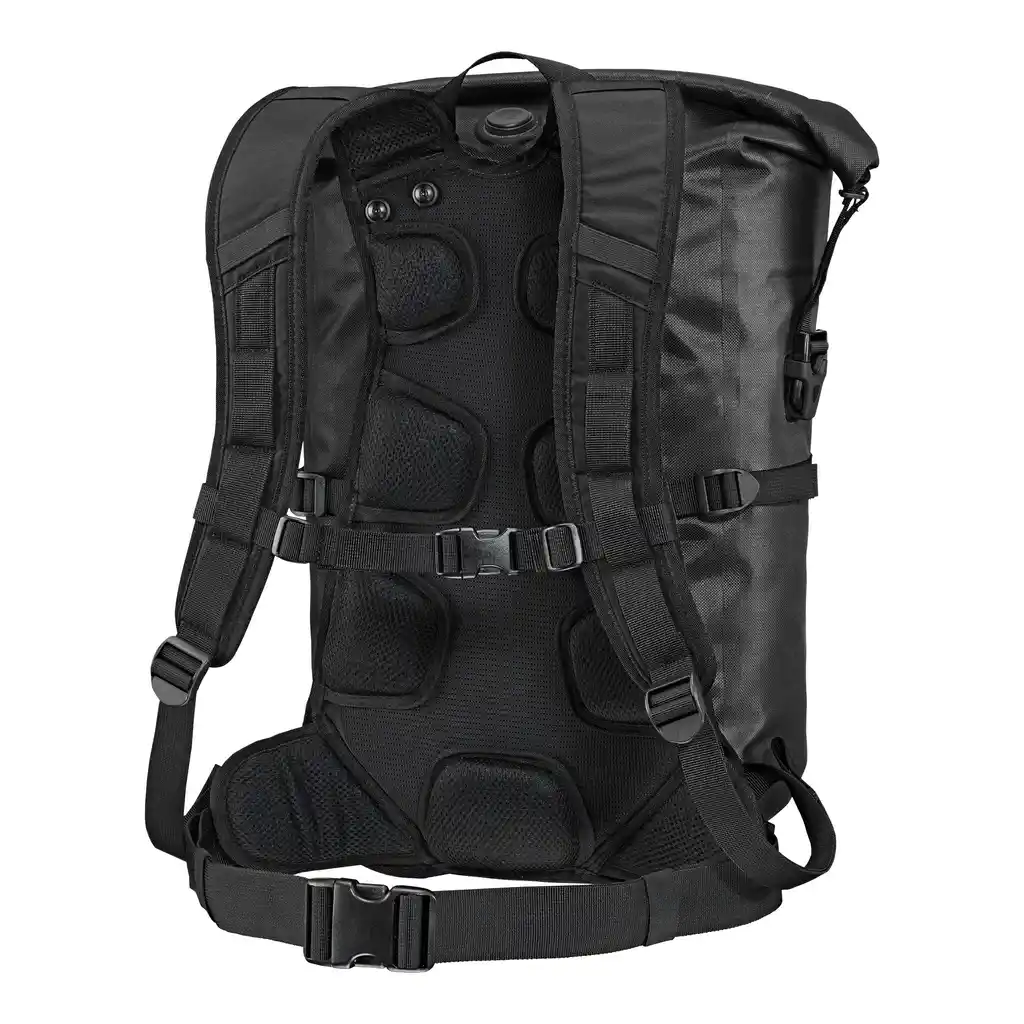 ORTLIEB Packman Black, mochila, vista traseira, na Bag-Age