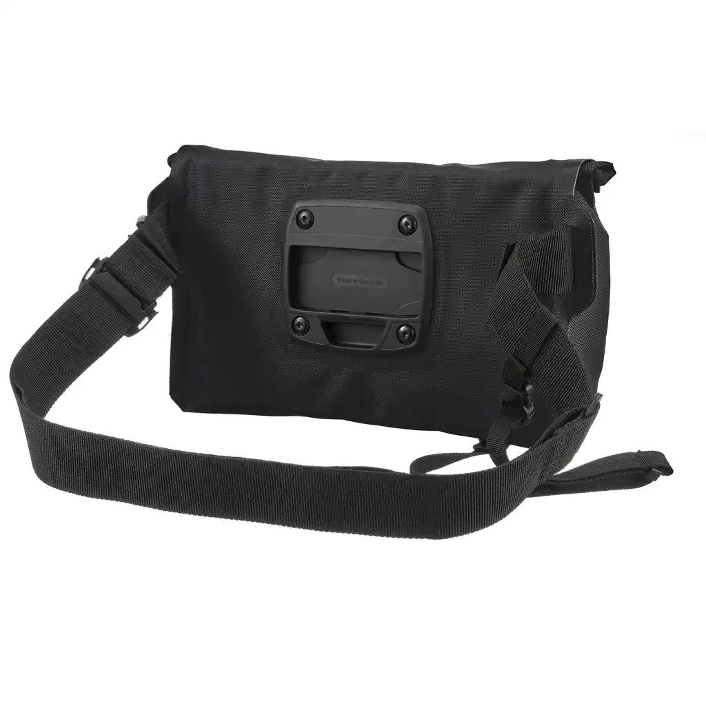 ORTLIEB Velo-Sling Flex Black, handlebar / sling bag, vista traseira, na Bag-Age