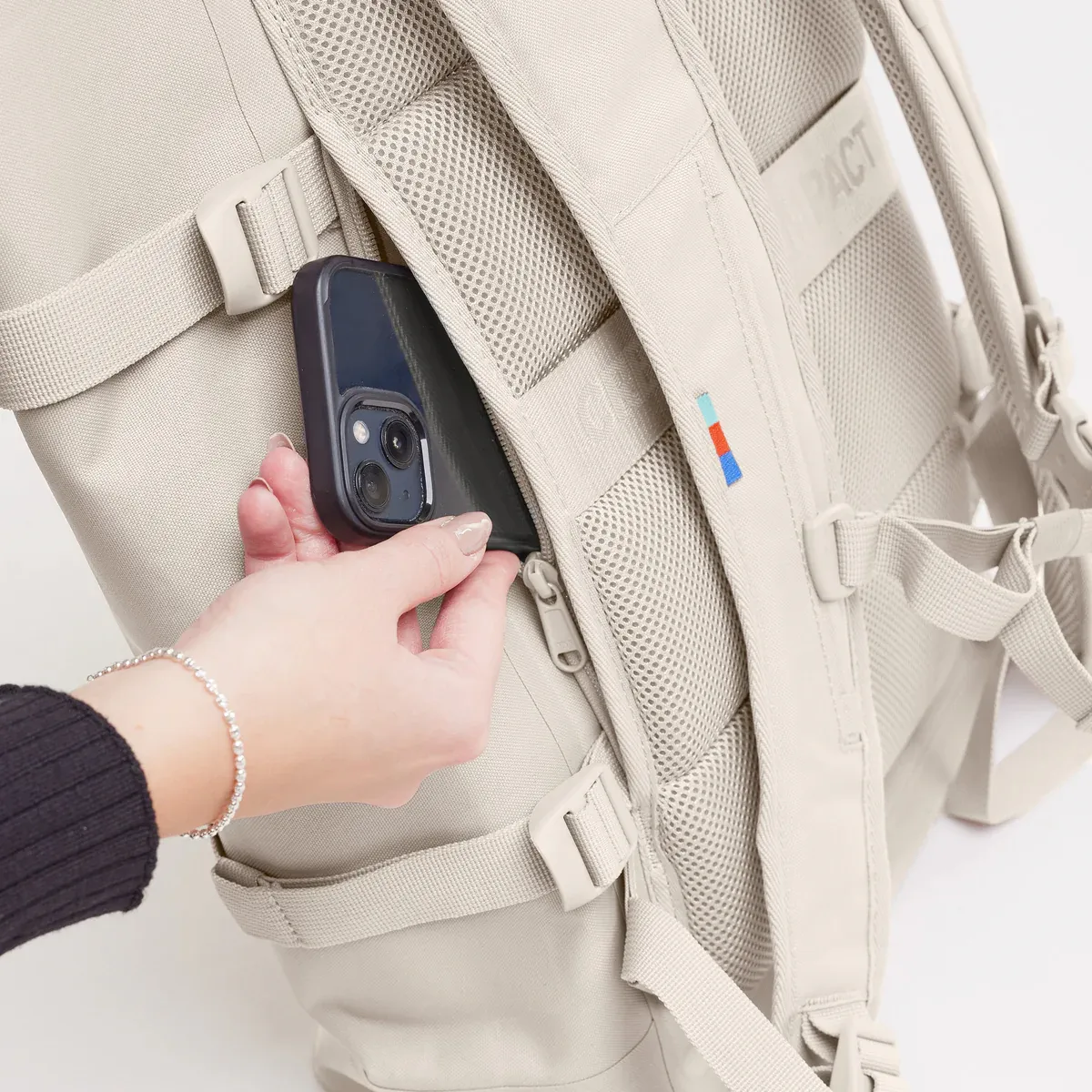 GOT BAG Rolltop 2.0 Soft Shell – detailweergave 2 | duurzaam | Bag-Age