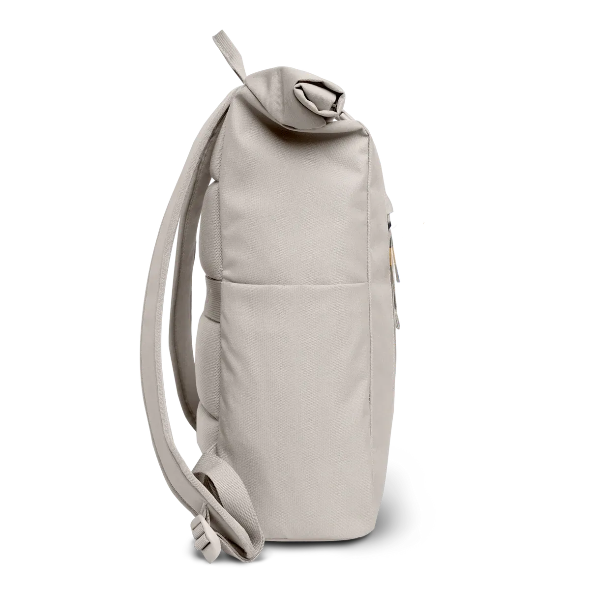 GOT BAG Rolltop Easy Clam Monochrome – vista lateral 4 | sustentável | Bag-Age
