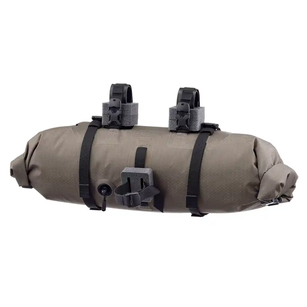 ORTLIEB Handlebar-Pack Dark Sand, borsa da manubrio, vista posteriore, da Bag-Age