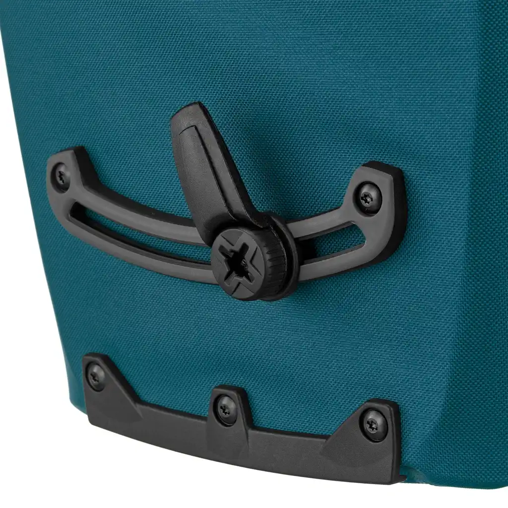 ORTLIEB Vario Lite Petrol Convertible Backpack Pannier, Detailansicht, bei Bag-Age