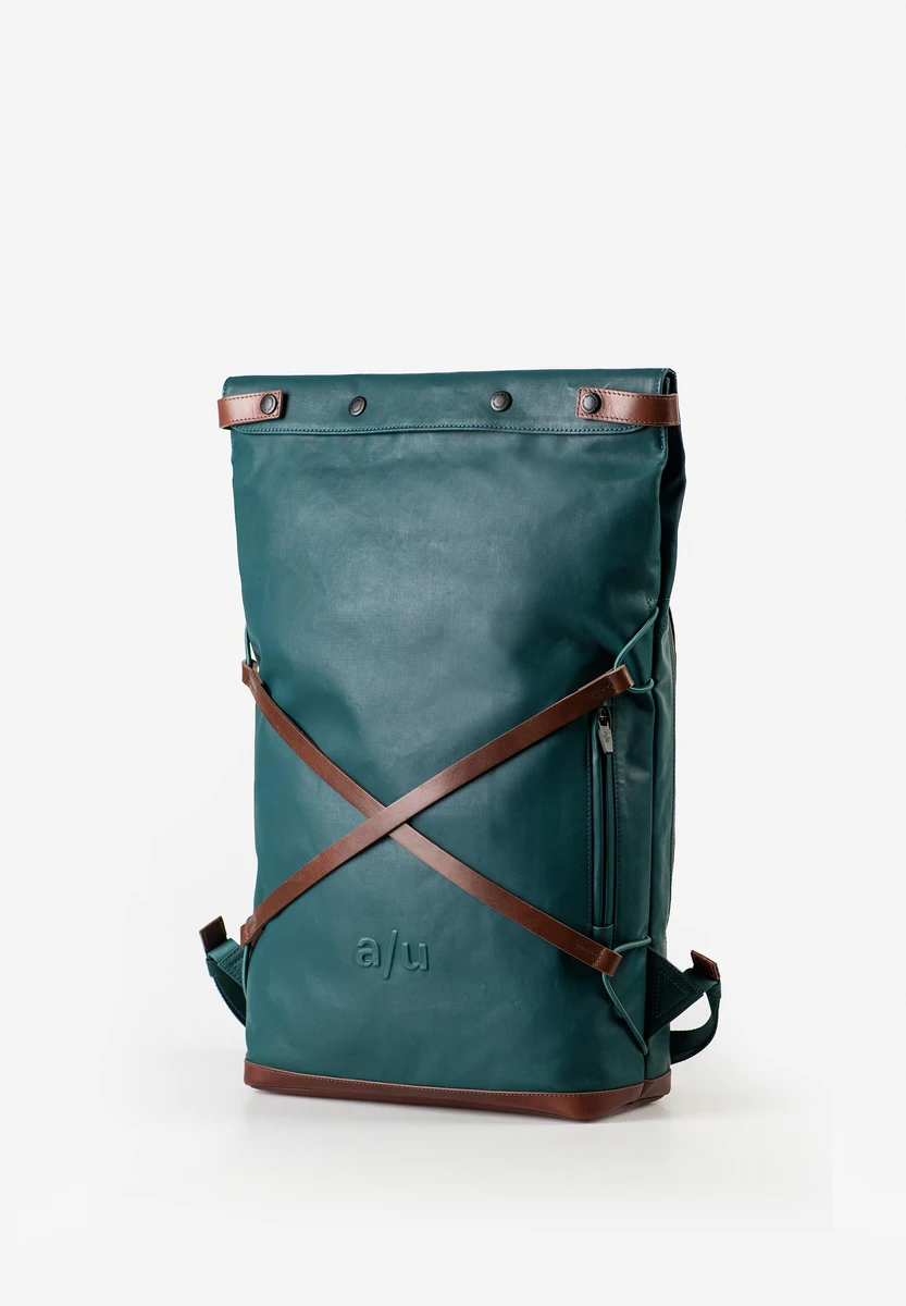 aunts & uncles Osaka Transformative Teal tas, achteraanzicht, bij Bag-Age Berlin