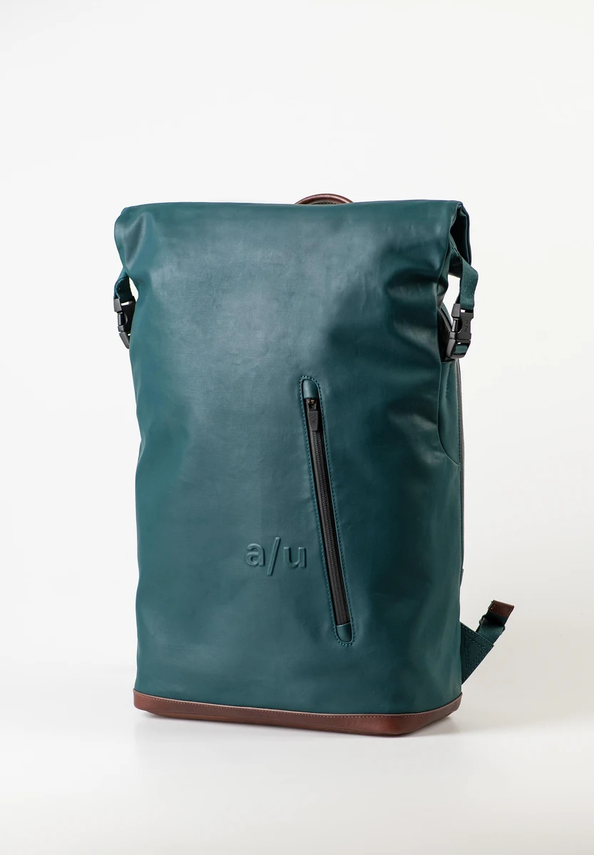 aunts & uncles Fukui Transformative Teal tas, achteraanzicht, bij Bag-Age Berlin