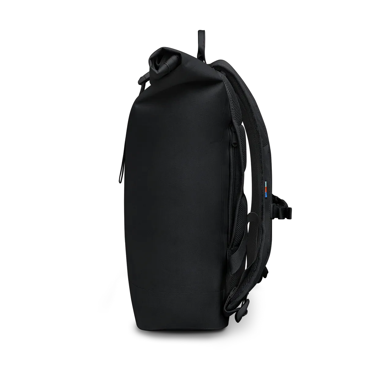 GOT BAG Rolltop Lite 2.0 Black Sea Shepherd – vista lateral 1 | sostenible | Bag-Age