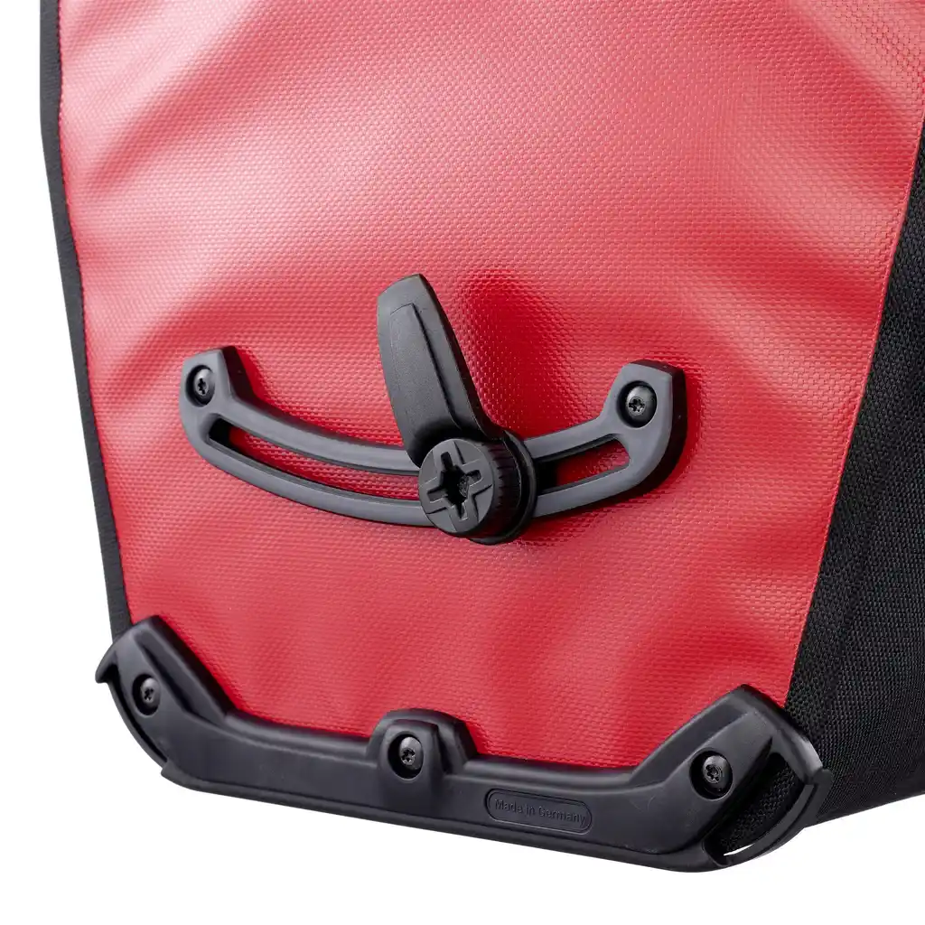 ORTLIEB Back-Roller Ash Rose Fahrradtasche, Rückansicht, bei Bag-Age