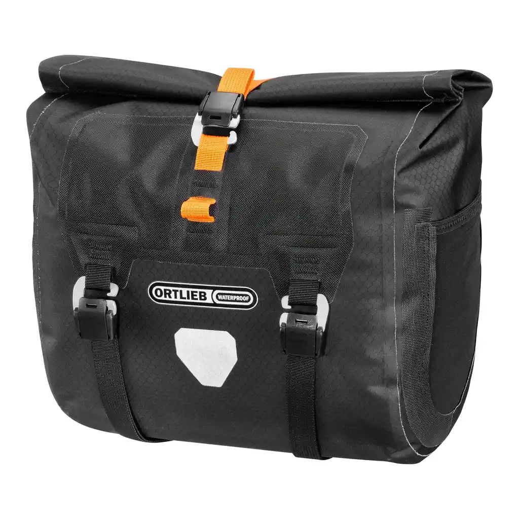 ORTLIEB Handlebar-Pack QR Black Matt Lenkertasche, Vorderansicht, bei Bag-Age