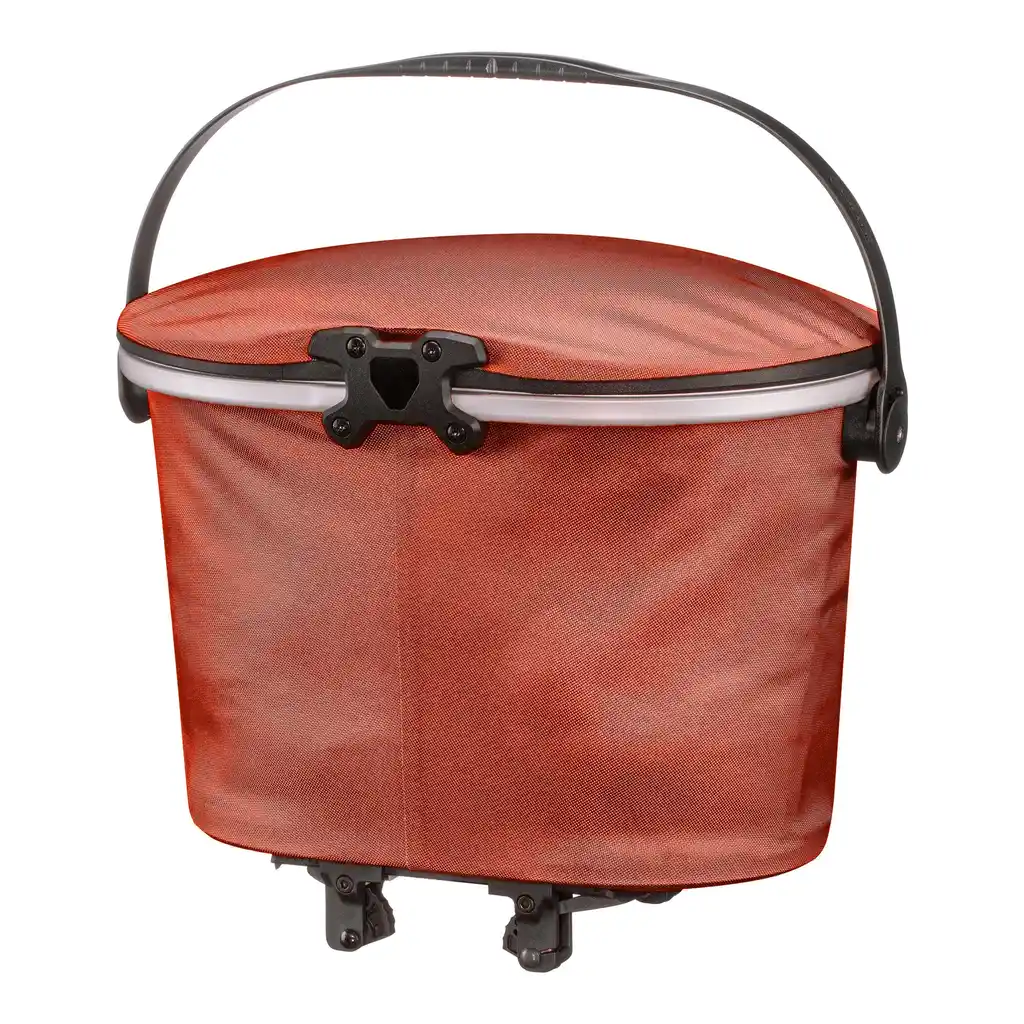 ORTLIEB Up-Town Rack Rooibos, rack-top basket, vista posteriore, da Bag-Age