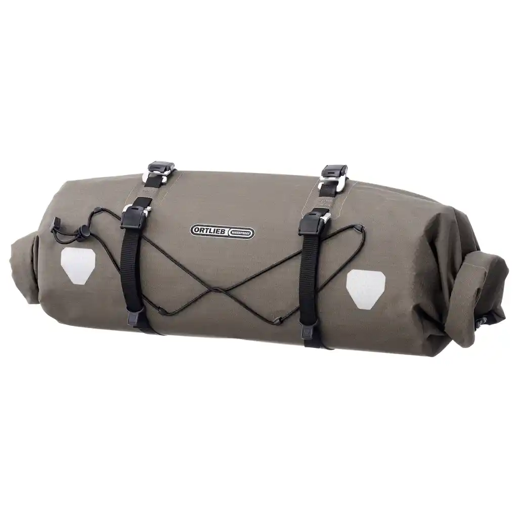 ORTLIEB Handlebar-Pack Flex Dark Sand Lenkertasche, Vorderansicht, bei Bag-Age