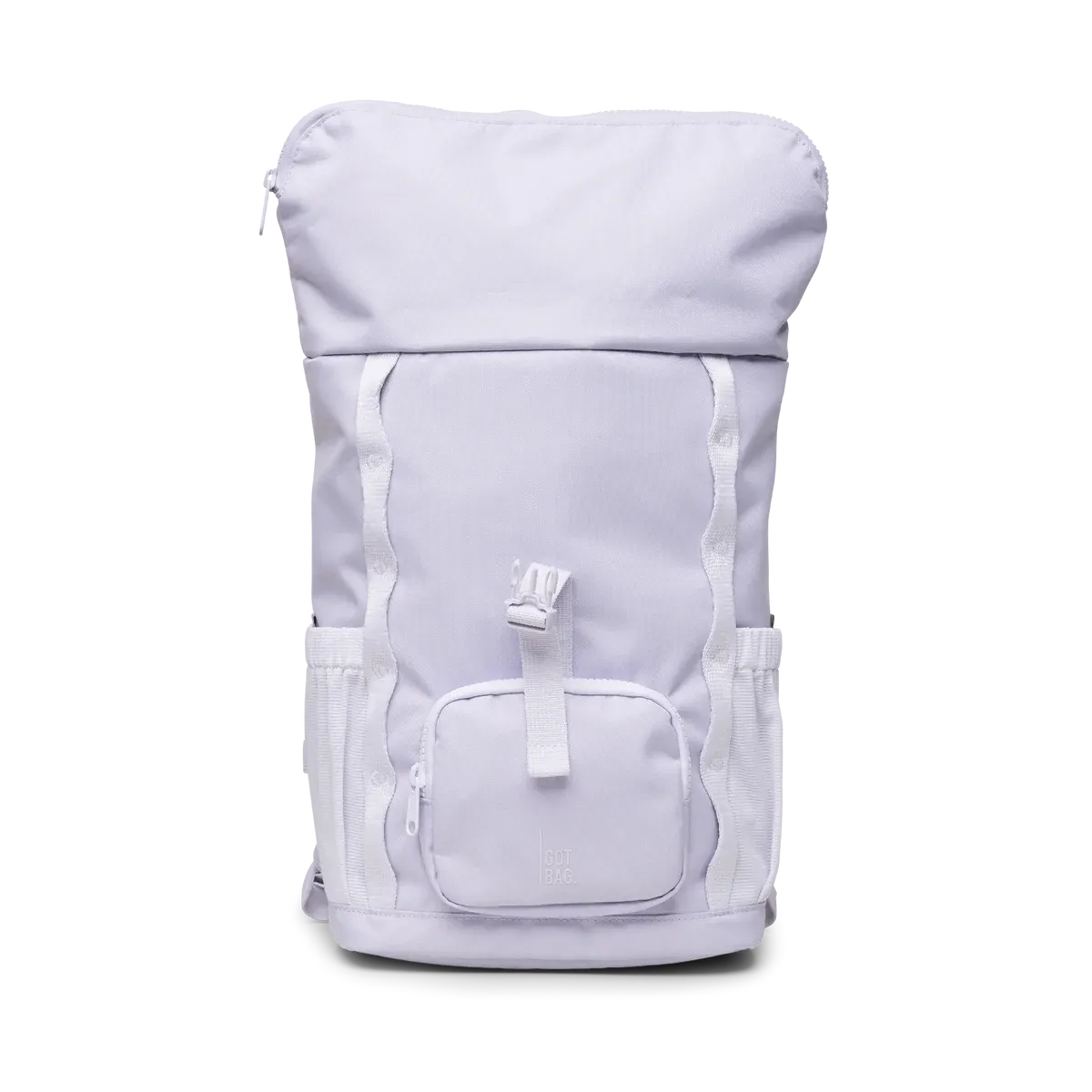 GOT BAG Kids Adventure Rolltop Purple Coral – front view 3 | sustainable | Bag-Age