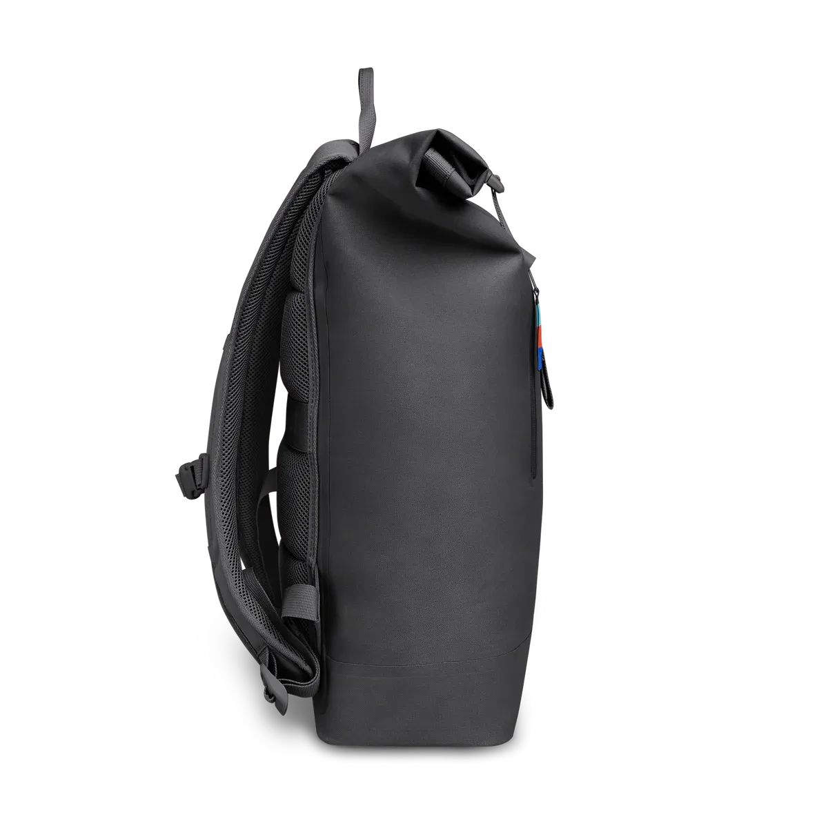 GOT BAG Rolltop Lite 2.0 Shark – zijaanzicht 2 | duurzaam | Bag-Age