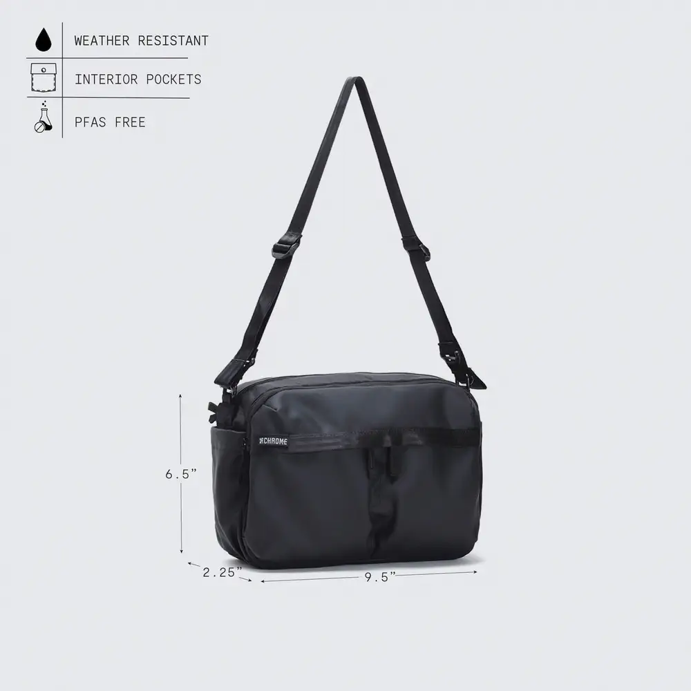 Chrome Industries Pac Shoulder Pouch 3L - schema delle dimensioni