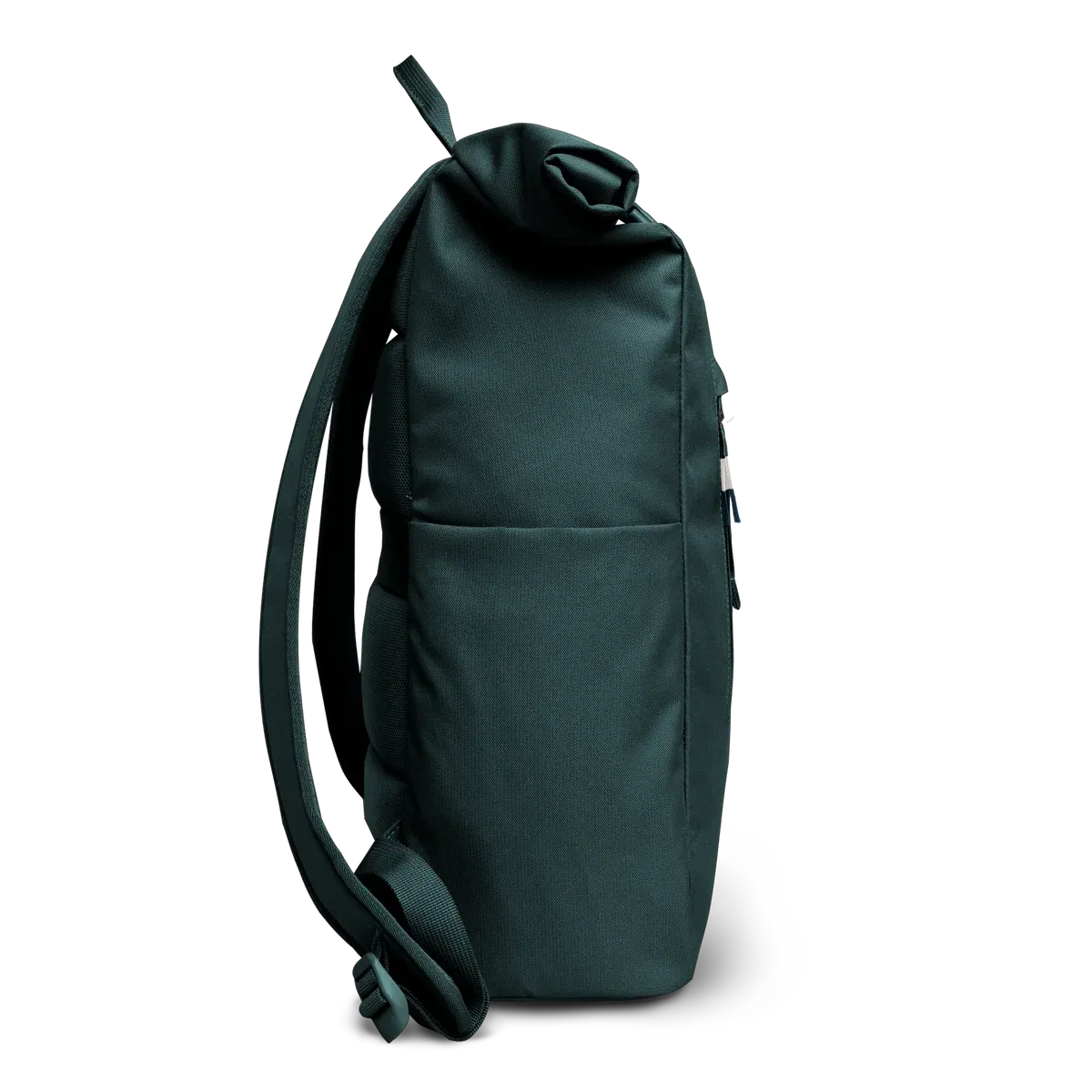 GOT BAG Rolltop Easy Sea Teal Monochrome – Seitenansicht 2 | nachhaltig | Bag-Age