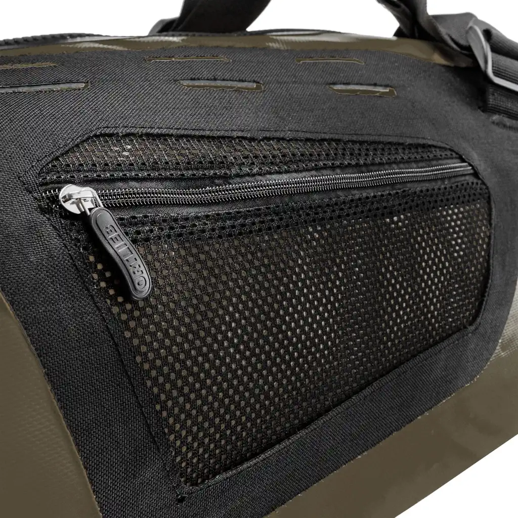 ORTLIEB Duffle Olive duffle / travel bag, detail view, at Bag-Age