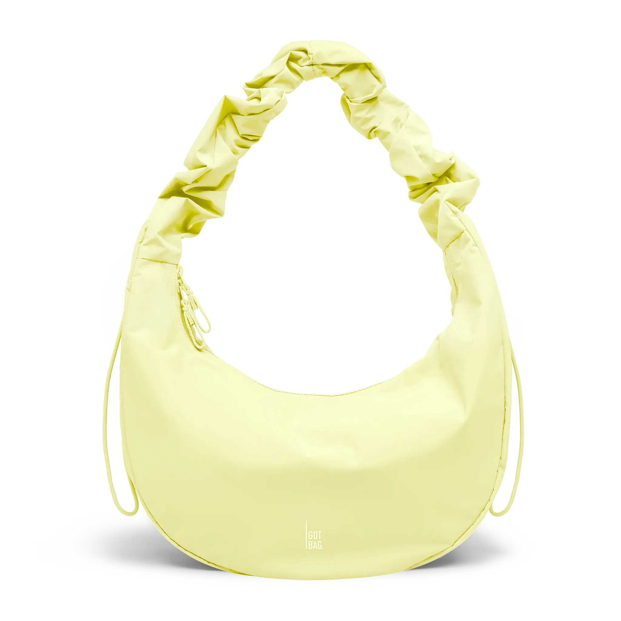 GOT BAG Moon Bag Ruffle Sea Lemon Monochrome – vue avant | durable | Bag-Age
