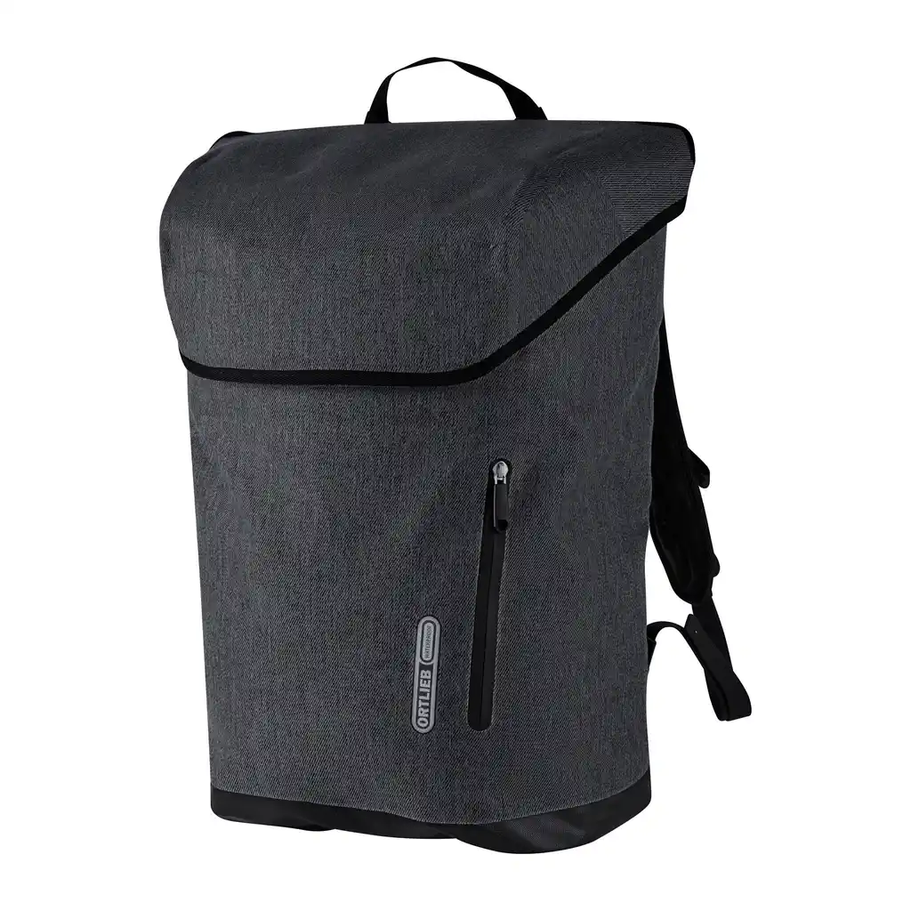 ORTLIEB Soulo Ebony, mochila, vista frontal, na Bag-Age