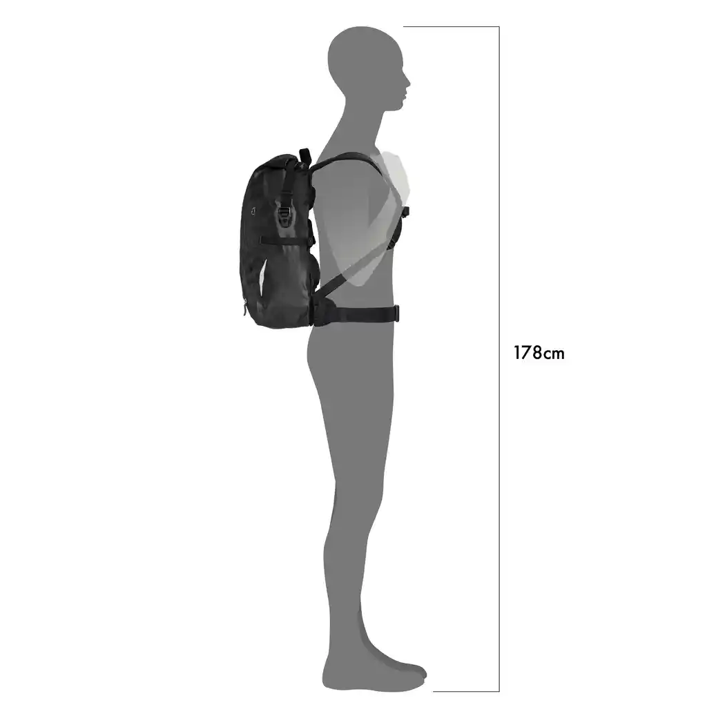 ORTLIEB Packman Black, mochila, imagem do produto, na Bag-Age