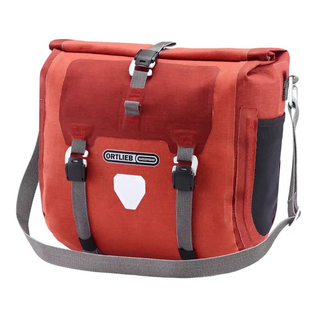 ORTLIEB Handlebar-Pack Plus Dark Chili Lenkertasche, Detailansicht, bei Bag-Age