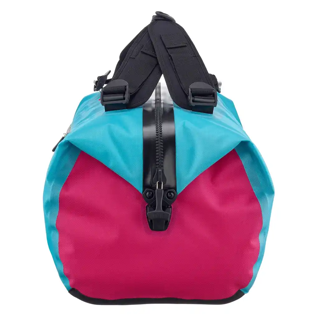 ORTLIEB Duffle Lite Cyber Blue, duffle / travel bag, vista lateral, na Bag-Age