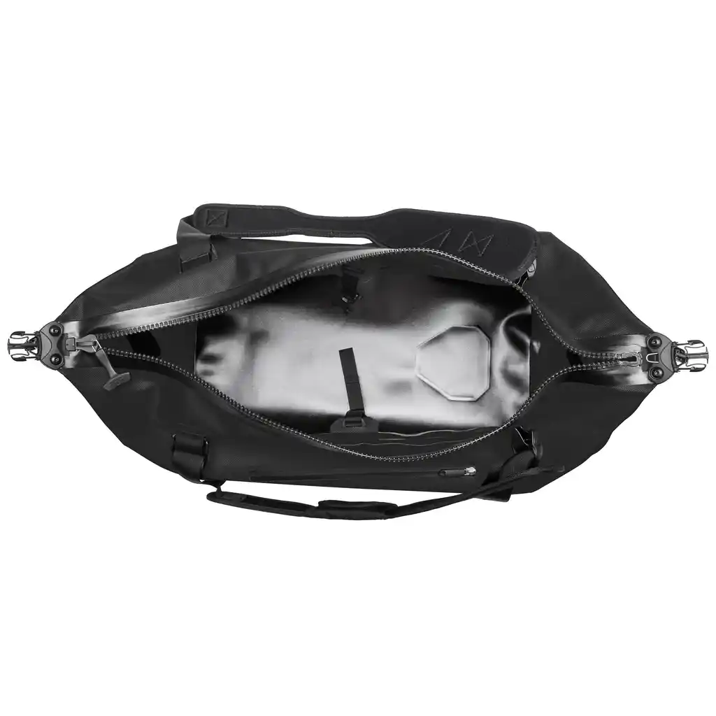 ORTLIEB Duffle Lite Black, duffle / travel bag, vue intérieure, chez Bag-Age