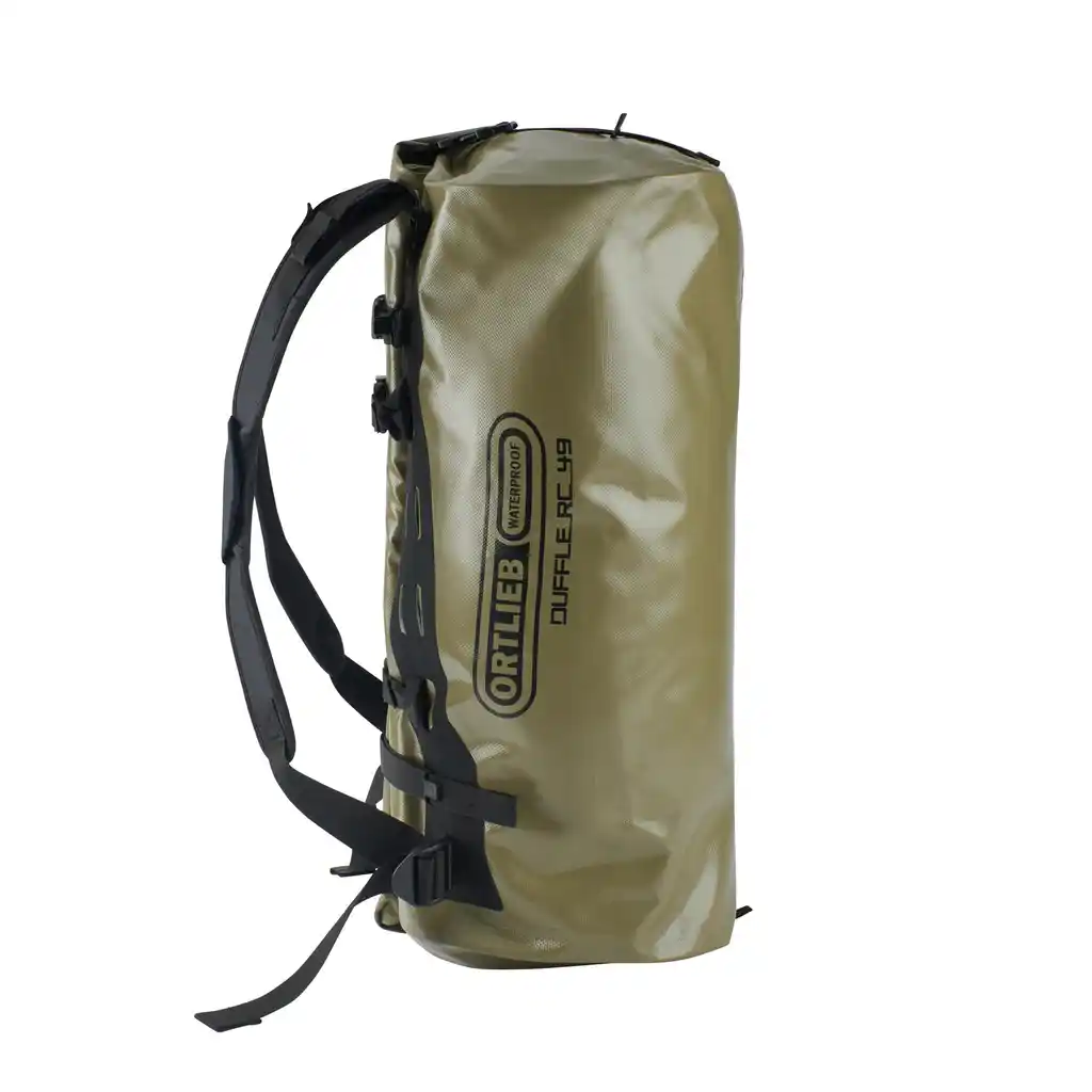 ORTLIEB Duffle RC Olive Duffle / Travel Bag, Seitenansicht, bei Bag-Age