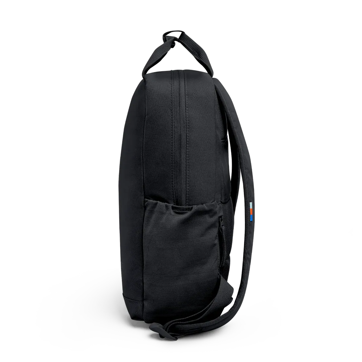 GOT BAG Daypack 2.0 Black – vista lateral 1 | sustentável | Bag-Age