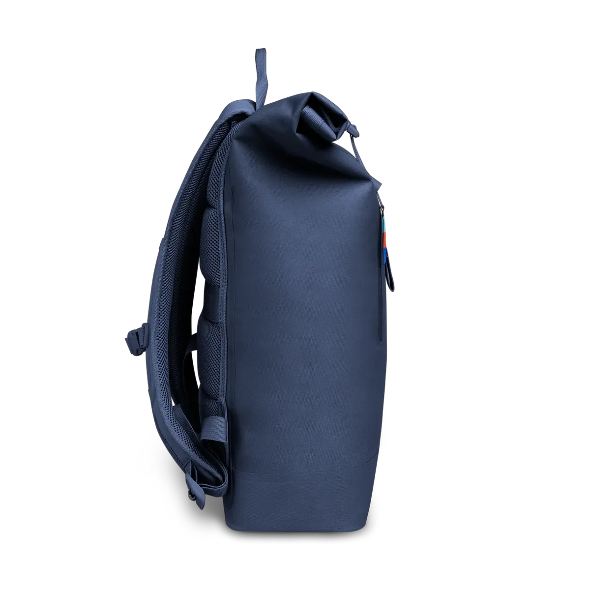 GOT BAG Rolltop Lite 2.0 Deep Ocean – zijaanzicht 2 | duurzaam | Bag-Age