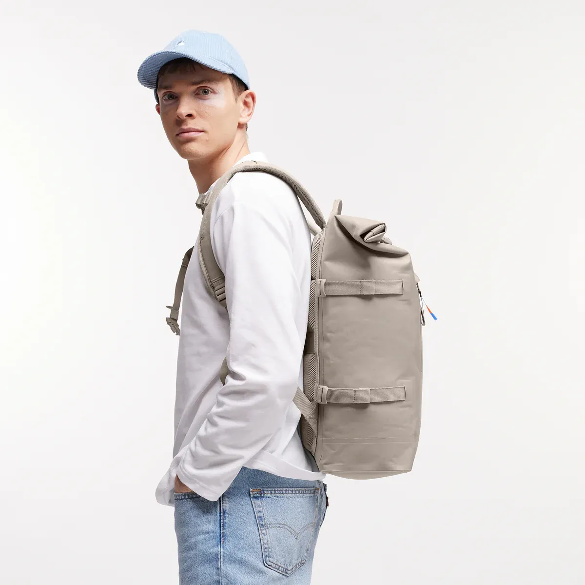 GOT BAG Rolltop 2.0 Scallop – foto lifestyle 2 | sostenible | Bag-Age