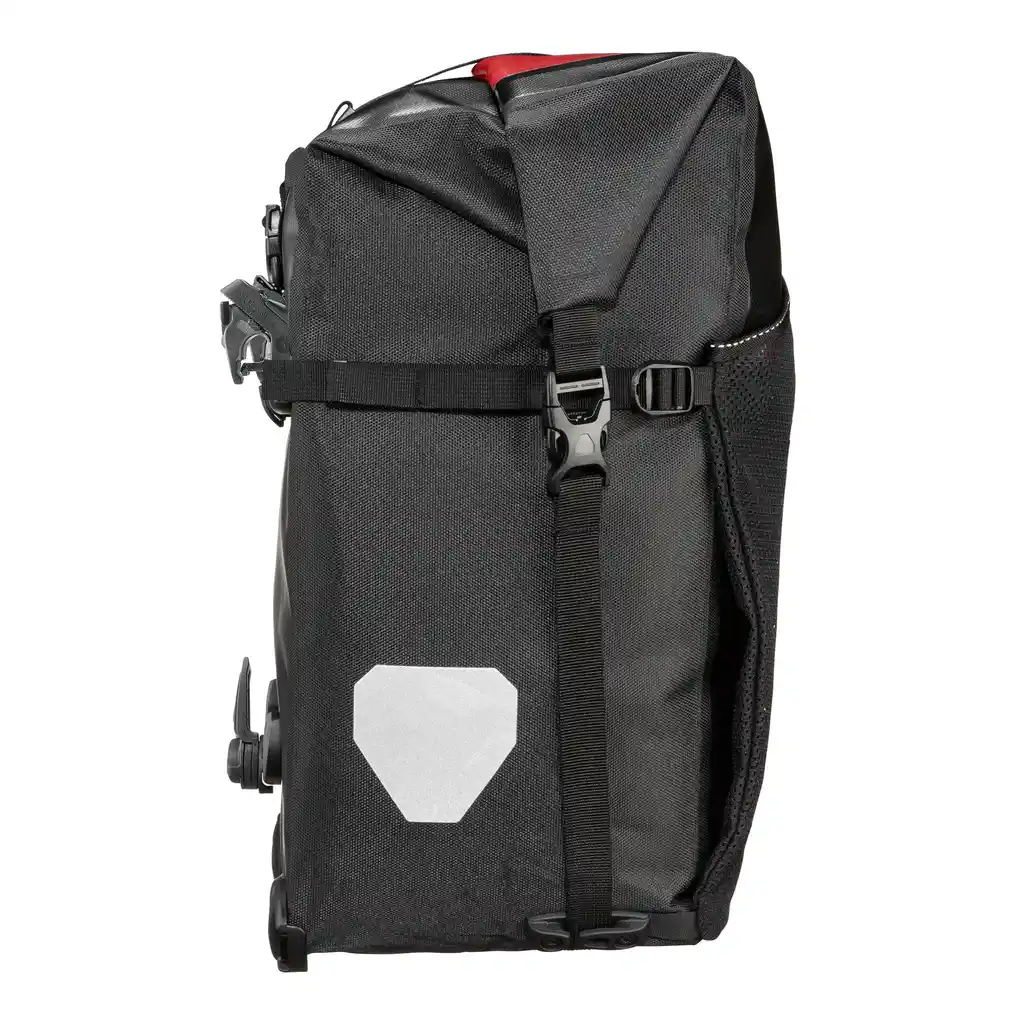 ORTLIEB Back-Roller XL Red bike pannier, back view, at Bag-Age