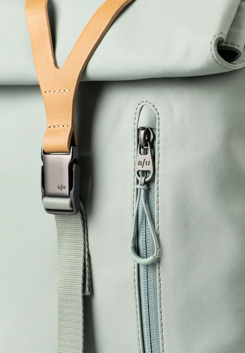 aunts & uncles Kiso RE Sage Green saco, vista traseira, na Bag-Age Berlin