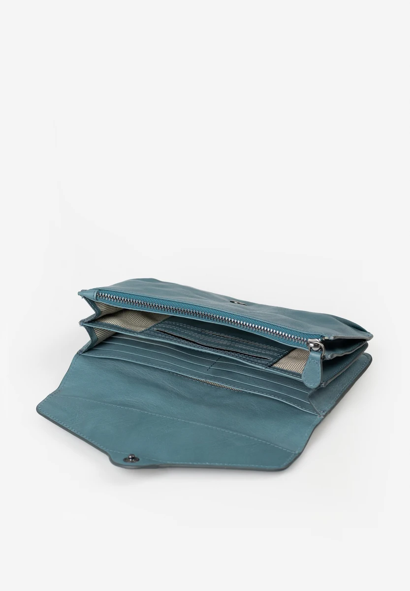 Aunts & Uncles Charlene Aegean Blue – portefeuille – Bleu – vue produit 5
